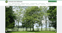 Desktop Screenshot of leshellandes.com